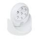 Battery Powered IR Motion Sensor LED Night Light 360 Degree Auto On/Off Wall Lamp for Hallway Yard Battery Powered IR Motion Sensor LED Night Light 360 Degree Auto On/Off Wall Lamp for Hallway Yard