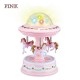 Carousel Music Box Starry Light 3-horse Automatic Lifting Rotating Girls Gift Carousel Music Box Starry Light 3-horse Automatic Lifting Rotating Girls Gift