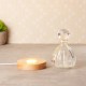 Circular Lampholder Solid Wood USB Interface Trophy Laser LED Night Light Stand Base Circular Lampholder Solid Wood USB Interface Trophy Laser LED Night Light Stand Base