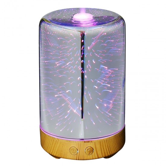 Color Changing 3D Lighting Essential Oil Aroma Diffuser Ultrasonic Mist Humidifier Aromatherapy