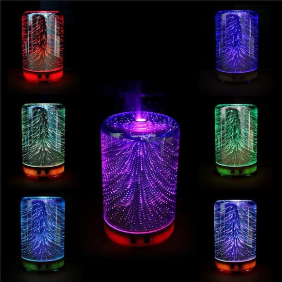 Color Changing 3D Lighting Essential Oil Aroma Diffuser Ultrasonic Mist Humidifier Aromatherapy Color Changing 3D Lighting Essential Oil Aroma Diffuser Ultrasonic Mist Humidifier Aromatherapy