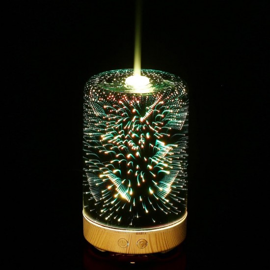 Color Changing 3D Lighting Essential Oil Aroma Diffuser Ultrasonic Mist Humidifier Aromatherapy