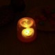 Colorful Flameless Voice Control LED Table Lamp Night Light for Christmas Halloween Colorful Flameless Voice Control LED Table Lamp Night Light for Christmas Halloween