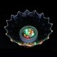 Colorful LED Light Plastic Fruit Snack Plate Dish for Pub Bar Wedding Party KTV Decor Colorful LED Light Plastic Fruit Snack Plate Dish for Pub Bar Wedding Party KTV Decor