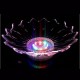Colorful LED Light Plastic Fruit Snack Plate Dish for Pub Bar Wedding Party KTV Decor Colorful LED Light Plastic Fruit Snack Plate Dish for Pub Bar Wedding Party KTV Decor