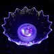 Colorful LED Light Plastic Fruit Snack Plate Dish for Pub Bar Wedding Party KTV Decor Colorful LED Light Plastic Fruit Snack Plate Dish for Pub Bar Wedding Party KTV Decor