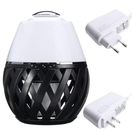 Colorful LED Torch Flame Flicker Night Light Humidifier Aroma Oil Diffuser Air Purifier Colorful LED Torch Flame Flicker Night Light Humidifier Aroma Oil Diffuser Air Purifier