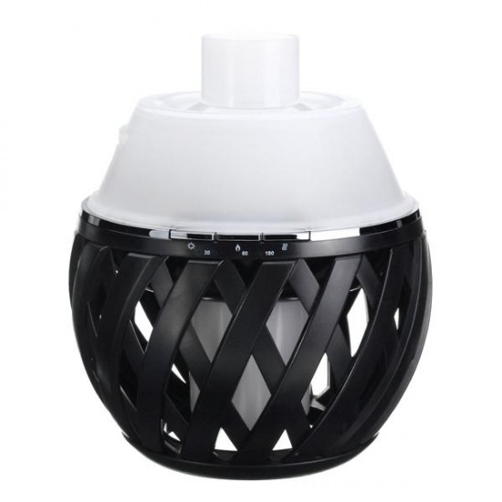 Colorful LED Torch Flame Flicker Night Light Humidifier Aroma Oil Diffuser Air Purifier Colorful LED Torch Flame Flicker Night Light Humidifier Aroma Oil Diffuser Air Purifier