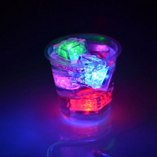 Colorful Liquid Sensor LED Glowing Ice Night Light Drinking Wine Wedding Party Bar Decoration Colorful Liquid Sensor LED Glowing Ice Night Light Drinking Wine Wedding Party Bar Decoration