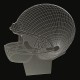 Colorful Rugby Hat 3D Touch Control USB LED Desk Table Light Night Lamp Colorful Rugby Hat 3D Touch Control USB LED Desk Table Light Night Lamp