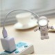 Cool Astronaut Spaceman USB LED Adjustable Night Light For Computer PC Lamp Desk Light