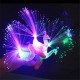 Creative Colorful Peacock Finger LED Light Ring for Parties Cheering Novelty Toys Gift For Kids Creative Colorful Peacock Finger LED Light Ring for Parties Cheering Novelty Toys Gift For Kids