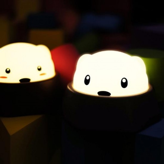 Creative Cute Diglett Lamp Touch Sensor Tap Control Rechargeable LED Night Light For Baby Bedroom Creative Cute Diglett Lamp Touch Sensor Tap Control Rechargeable LED Night Light For Baby Bedroom
