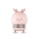 Creative LED Cartoon Spring Switch Rabbit Deer Night Light for Children Toy Pressure Relief Gift