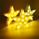 Cute LED Five-Pointed Star Night Light for Baby Kids Bedroom Home Decor Cute LED Five-Pointed Star Night Light for Baby Kids Bedroom Home Decor