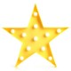 Cute LED Five-Pointed Star Night Light for Baby Kids Bedroom Home Decor Cute LED Five-Pointed Star Night Light for Baby Kids Bedroom Home Decor
