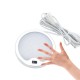 DC12V 5W Round Hand Wave Sensor LED Switch Cabinet Light Aluminum Kitchen Wardrobe Counter Lamp DC12V 5W Round Hand Wave Sensor LED Switch Cabinet Light Aluminum Kitchen Wardrobe Counter Lamp