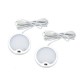 DC12V 5W Round Hand Wave Sensor LED Switch Cabinet Light Aluminum Kitchen Wardrobe Counter Lamp DC12V 5W Round Hand Wave Sensor LED Switch Cabinet Light Aluminum Kitchen Wardrobe Counter Lamp