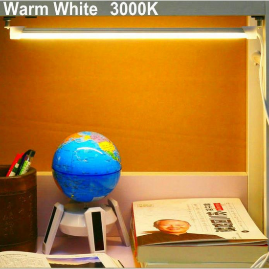DC5V 5W/6W White/Warm White 24LED USB Light Strip With Switch for Reading
