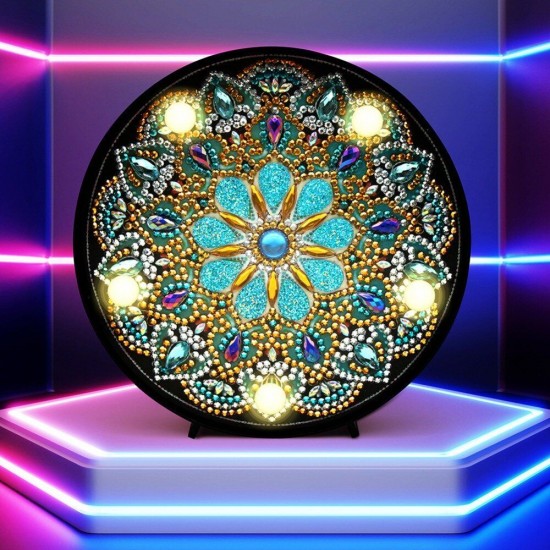 DIY Diamond Painting LED Night Light Full Drill Special Shaped Lamp for Bedroom New Year Decoration Christmas Gift DIY Diamond Painting LED Night Light Full Drill Special Shaped Lamp for Bedroom New Year Decoration Christmas Gift