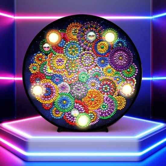 DIY Diamond Painting LED Night Light Full Drill Special Shaped Lamp for Bedroom New Year Decoration Christmas Gift DIY Diamond Painting LED Night Light Full Drill Special Shaped Lamp for Bedroom New Year Decoration Christmas Gift