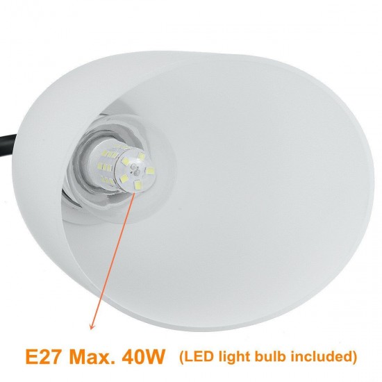 E27 Modern Wall Light LED Bedroom Lamps Glass Sconce Stair Lighting Fixtures