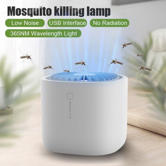 Electric Fly Bug Zapper Mosquito Insect Killer LED Trap Pest Control USB Lamp