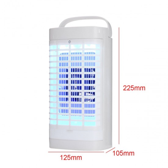 Electric Shock + Suction Mosquito Repellent Light Mute LED Lamp Insect Killer