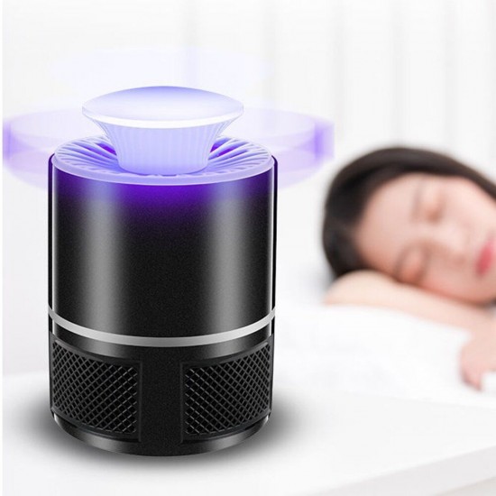 Electric Zapper Mosquito Killer Lamp USB LED Fly Bug Pest Trap Light for Home Bedroom Hotel DC5V