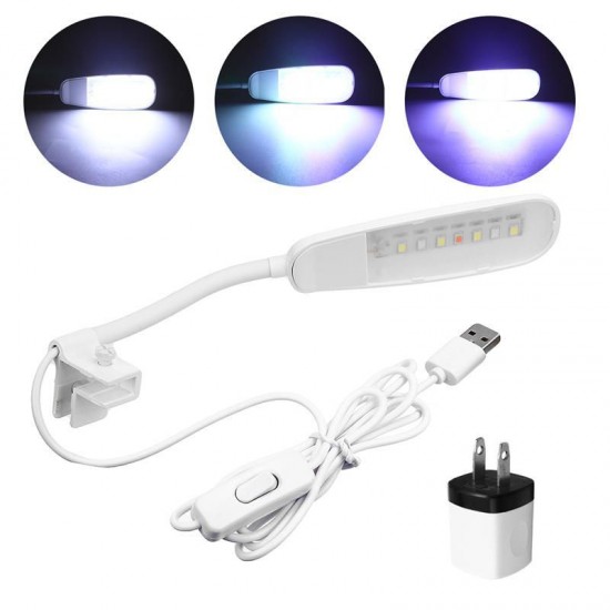 Flexible USB LED Aquarium Light Arm Clip on Plant Grow Fish Tank AC220-240V Flexible USB LED Aquarium Light Arm Clip on Plant Grow Fish Tank AC220-240V