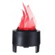 Halloween 3W Prop LED Fake Flame Lamp Torch Flood Light Fire Pot Home Decor AC85-260V