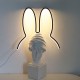 Ins Nordic Style Children Decoration Creative Led Lamp Rabbit Night Light