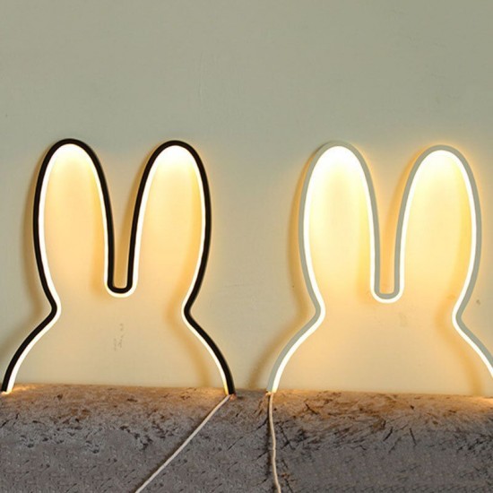 Ins Nordic Style Children Decoration Creative Led Lamp Rabbit Night Light Ins Nordic Style Children Decoration Creative Led Lamp Rabbit Night Light