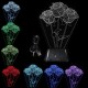LED 3D Night Light USB Creative Home Energy Saving Night Light Bedside Lamp LED 3D Night Light USB Creative Home Energy Saving Night Light Bedside Lamp