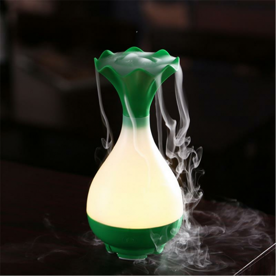 LED Essential Oil Diffuser Ultrasonic Air Humidifier Aromatherapy Purifier Night Light