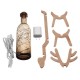 LED Glass Fairy Elk Deer Light Bottle Jar Night Light Table Lamp Christmas Home Decor Gift LED Glass Fairy Elk Deer Light Bottle Jar Night Light Table Lamp Christmas Home Decor Gift