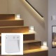 LED Motion Sensor Night Light Automatic Turn On / Off Human Movement Sense Lamp