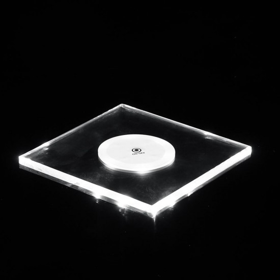 LED Night Light Color Bottle Cup Mat Sticker Club Cocktail Party Pad Holder Square LED Night Light Color Bottle Cup Mat Sticker Club Cocktail Party Pad Holder Square