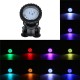 LED RGB Aquarium Light Submersible Fountain Underwater Pond Spot Lights with Remote Controller