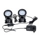 LED RGB Aquarium Light Submersible Fountain Underwater Pond Spot Lights with Remote Controller