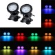 LED RGB Aquarium Light Submersible Fountain Underwater Pond Spot Lights with Remote Controller LED RGB Aquarium Light Submersible Fountain Underwater Pond Spot Lights with Remote Controller