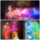 LED Under Cabinet Lighting RGB LED Night Lights 6 pack Battery Powered Cupboard lights with remote control Dimmable Colorful Atmosphere Light 4000K for Indoor Decoration Lighting LED Under Cabinet Lighting RGB LED Night Lights 6 pack Battery Powered Cupboard lights with remote control Dimmable Colorful Atmosphere Light 4000K for Indoor Decoration Lighting
