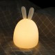 1W USB Rabbit LED Night Light Silicone Pat Control Multicolor for Children Baby Moon Lamp 1W USB Rabbit LED Night Light Silicone Pat Control Multicolor for Children Baby Moon Lamp