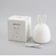 1W USB Rabbit LED Night Light Silicone Pat Control Multicolor for Children Baby Moon Lamp