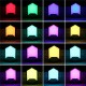 RGB LED Remote Control Dimmable Plug-in Night Light Home Stair Hallway Kitchen Bedroom RGB LED Remote Control Dimmable Plug-in Night Light Home Stair Hallway Kitchen Bedroom