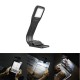 USB Rechargeable Fold Dimmable 4 LED Eye-Care Reading Book Light Clip on for Kindle IPad