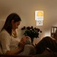Light Sensor Plug-in Dimmable LED Night Light Bedside Wall Lamp Home Indoor Decor AC100-240V Light Sensor Plug-in Dimmable LED Night Light Bedside Wall Lamp Home Indoor Decor AC100-240V
