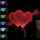 Love Arrow 3D Desk Table Lamp 7 Color Change LED Night Light Party Decor Gift Love Arrow 3D Desk Table Lamp 7 Color Change LED Night Light Party Decor Gift