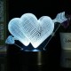 Love Arrow 3D Desk Table Lamp 7 Color Change LED Night Light Party Decor Gift Love Arrow 3D Desk Table Lamp 7 Color Change LED Night Light Party Decor Gift
