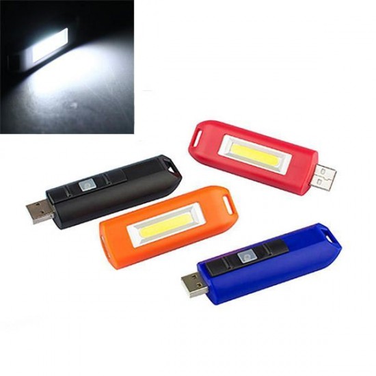 Mini 0.5W USB Rechargeable COB LED Keychain Light Flashlight Pocket Torch Mini 0.5W USB Rechargeable COB LED Keychain Light Flashlight Pocket Torch